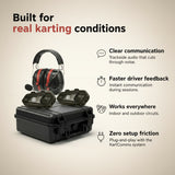 KartComms Premium kit, Karting communication built for karting