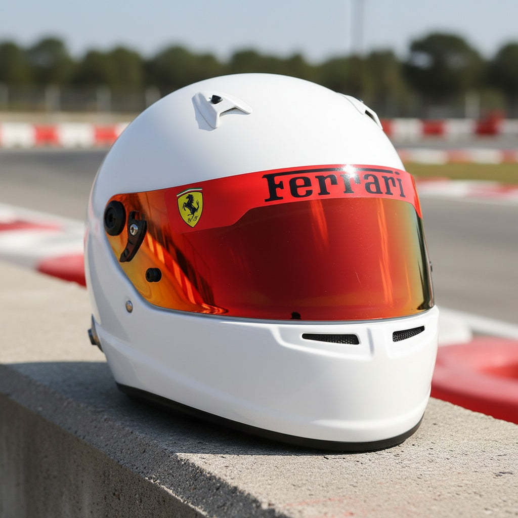 Ferrari Visor Stickers