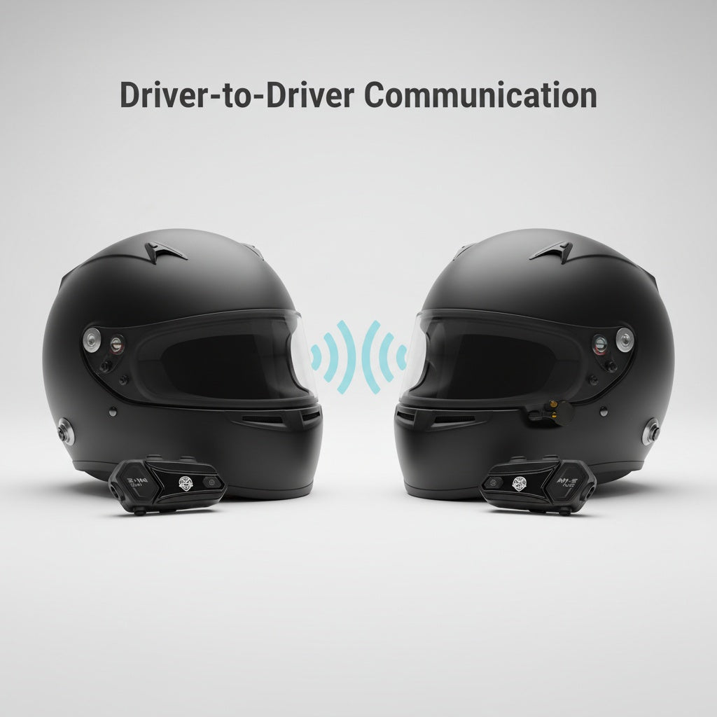 KartComms Duo Pack – Driver-to-Driver Communication