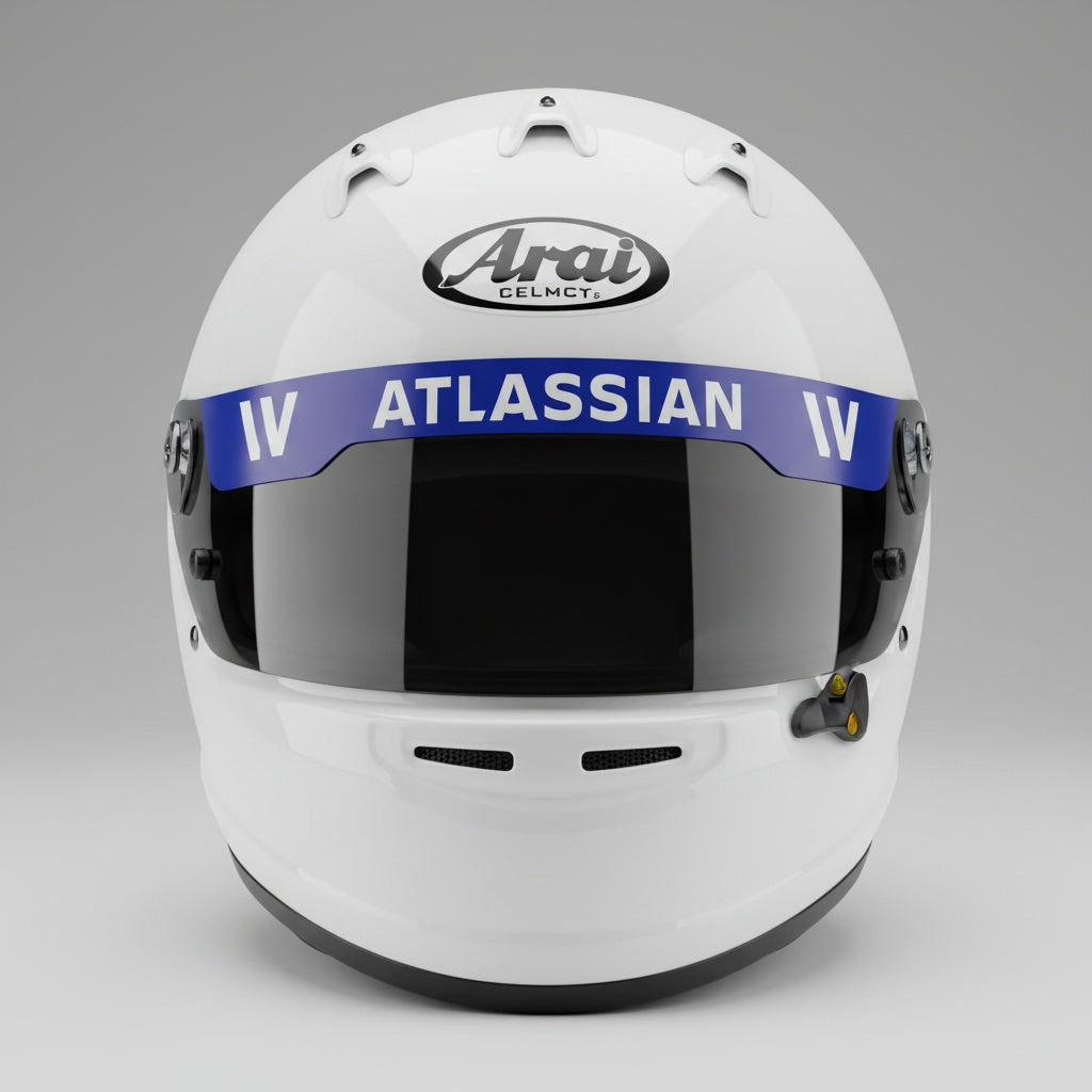 Williams Visor Stickers
