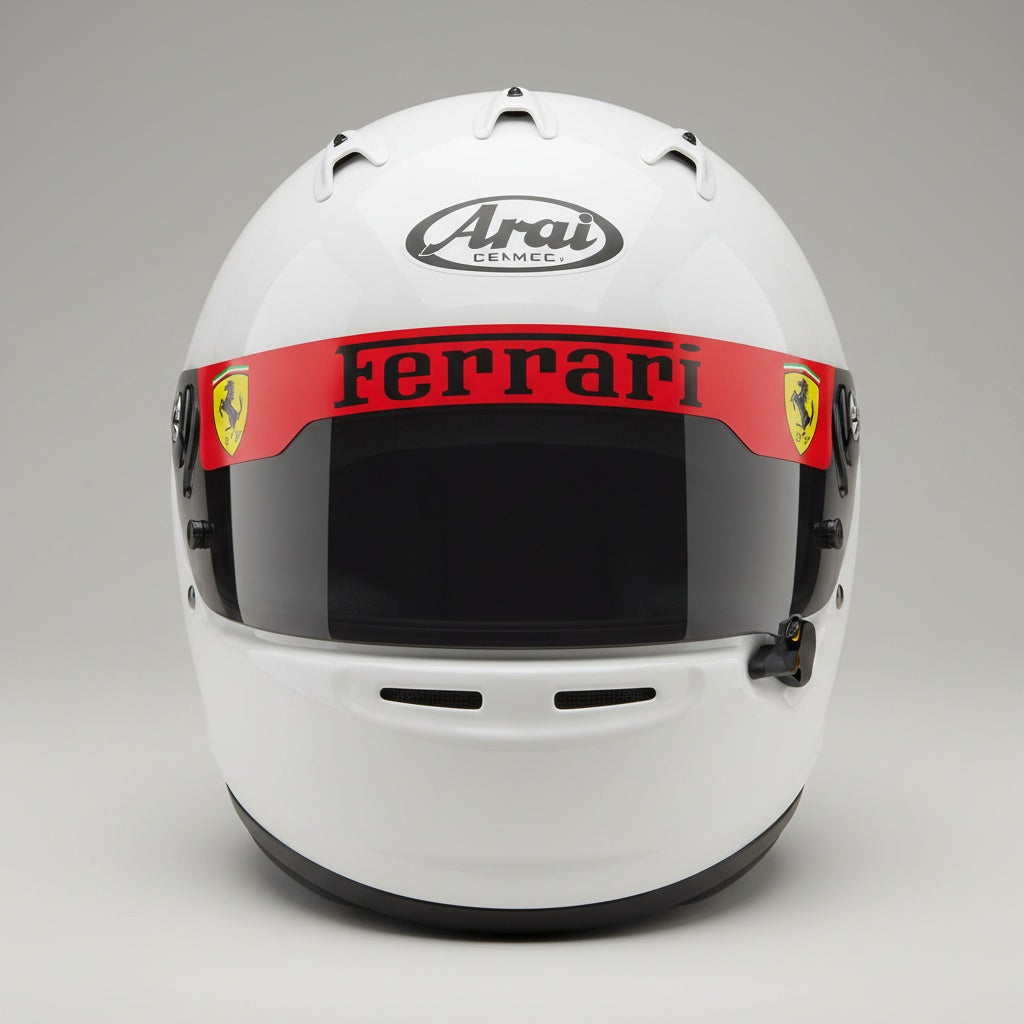 Ferrari Visor Stickers