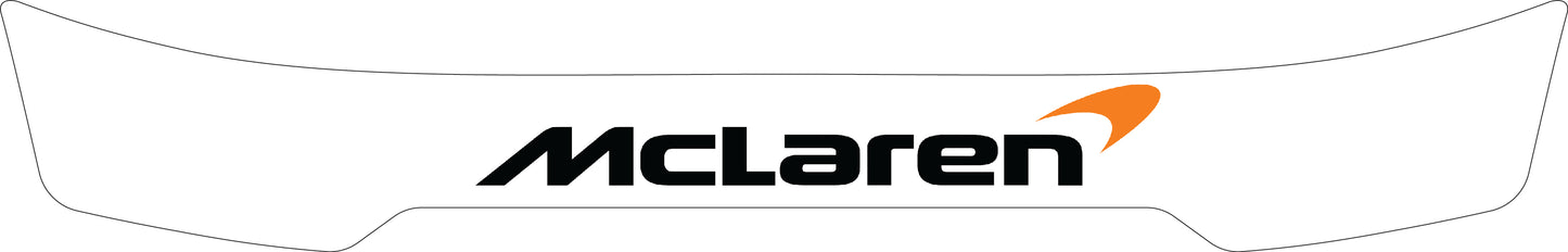 Mclaren Visor Stickers