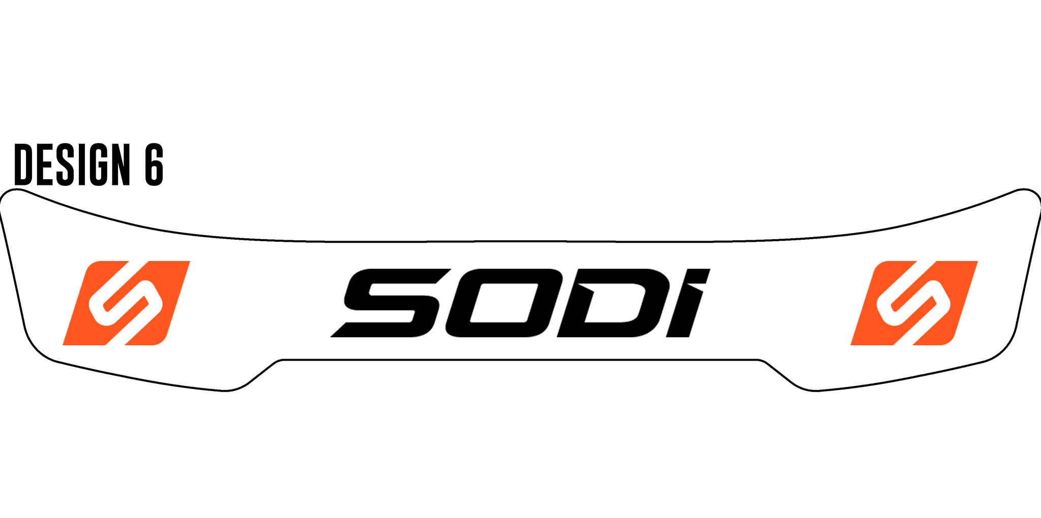 Replica Visor Stickers