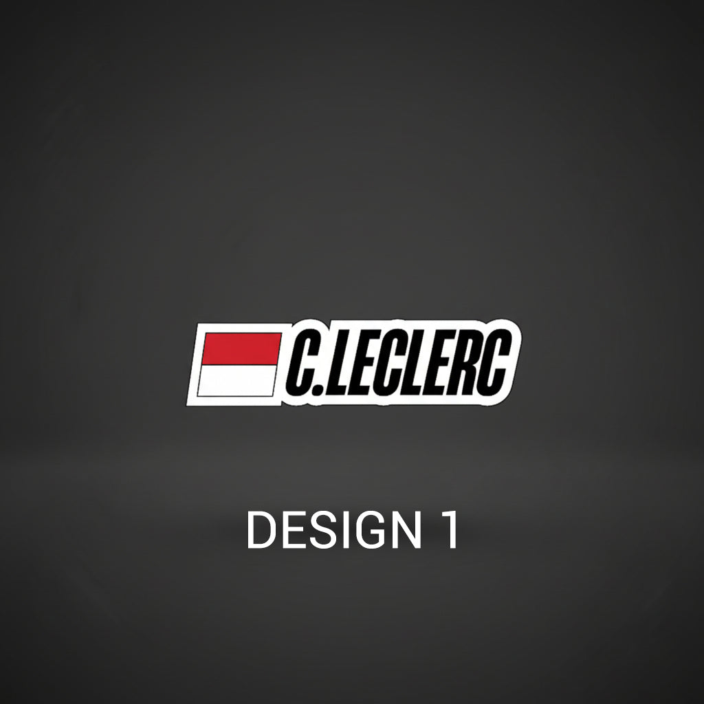 Race Name Sticker Set