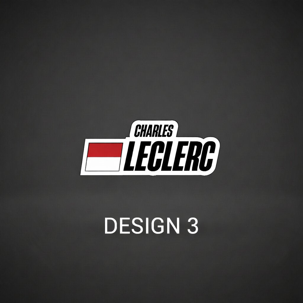 Race Name Sticker Set